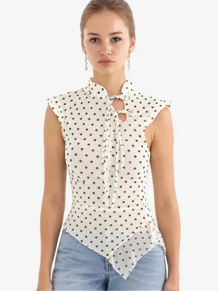 Busem Bluza Blusen off-bela bela