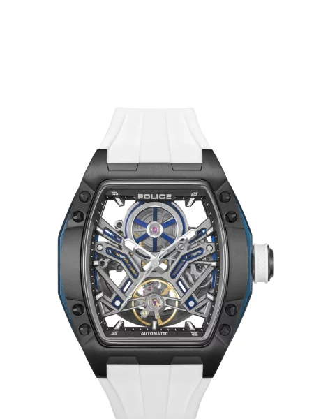 POLICE Analogové hodinky Automatic watch Tampa' bílá