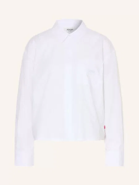 Joop! Jeans Bluzka Koszulowa Berlind weiss biała