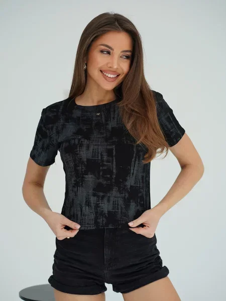 Футболка ISSA Plus чорний