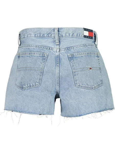 Blugi Tommy Jeans scurte albastru
