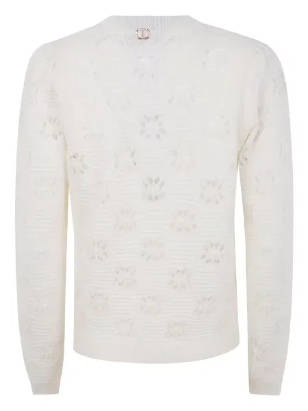 Pulover Twinset alb