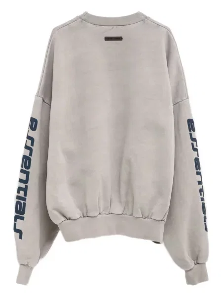 Суитчър Fear Of God Essentials с принт сиво