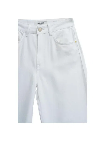 Pantaloni Salsa alb
