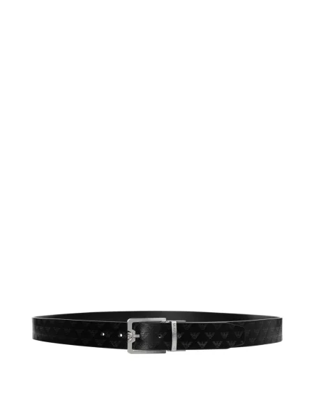 Pasek Emporio Armani czarny