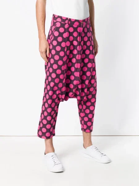 Kalhoty Comme Des Garçons Pre-owned růžové