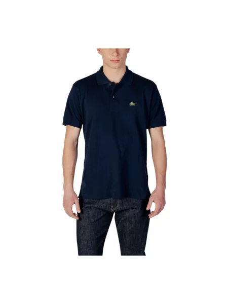 Koszulka polo Lacoste w miejskim stylu niebieska