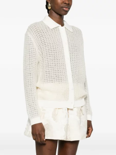 Gulerat aerisit cardigan Dorothee Schumacher