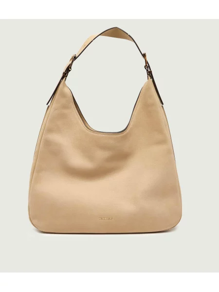 Rucsac Michael Kors din piele bej