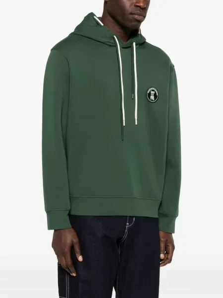 Hanorac cu glugă Emporio Armani verde