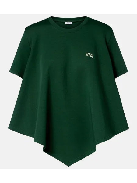 Top Loewe asimetric verde