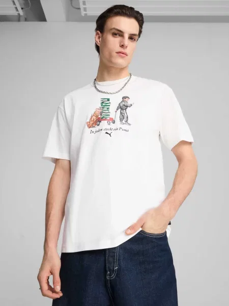Детская футболка Puma белая