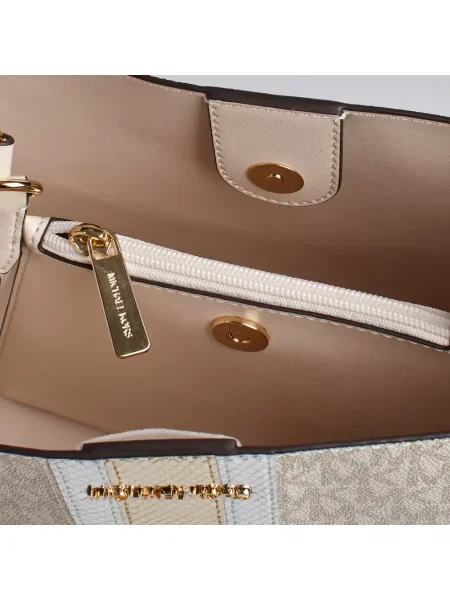 Torebka Michael Kors biznesowa beżowa