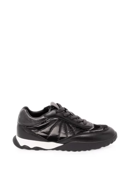 Matlasat sneakerși Pinko negru