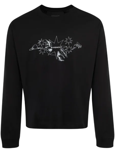 Tricou Givenchy cu imagine negru