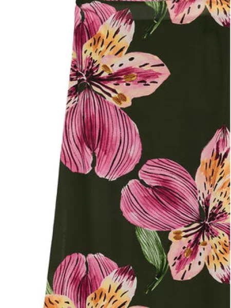 Vero Moda Midi krilo Ismene črna