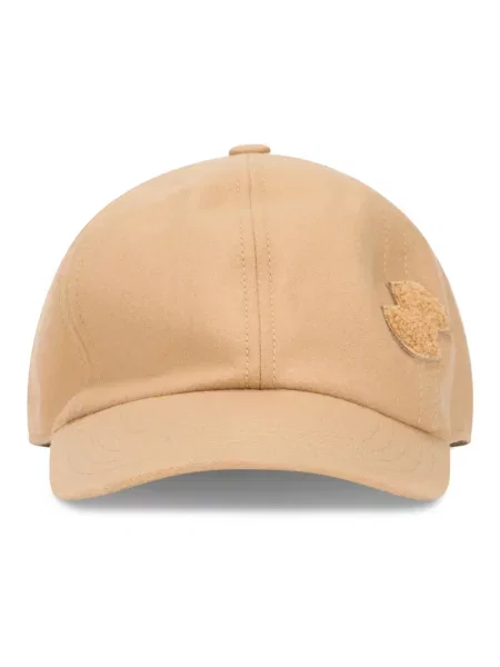 Czapka z daszkiem Patou wełniana beżowa