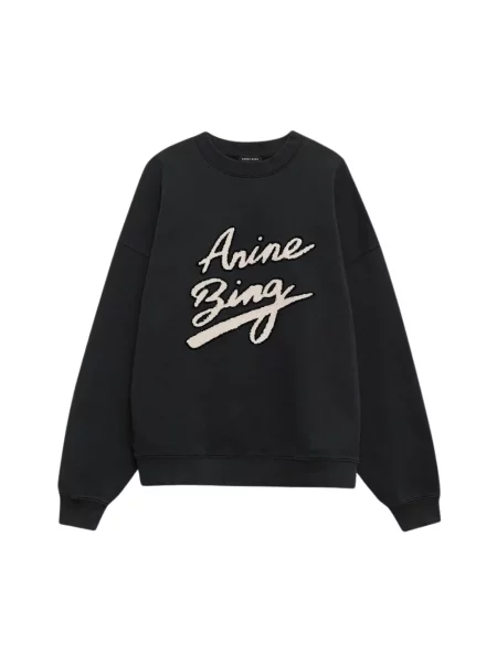 Bluza Anine Bing z dżerseju czarna