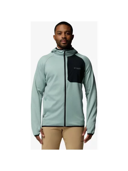 Polar Columbia Triple Canyon Grid Fleece Full Zip II S niebieski