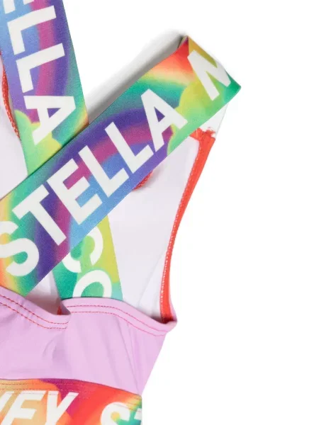 Bikini dziecięce Stella Mccartney pomarańczowe