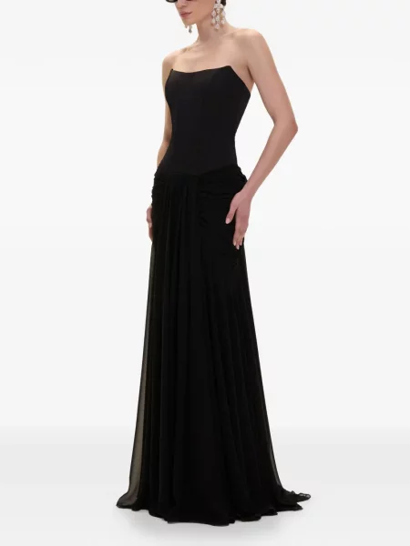 Rochie V:pm Atelier cu volane negru
