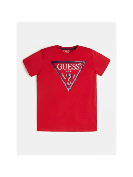 Guess Póló Regular Fit piros