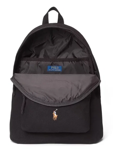 Однотонный большой рюкзак Polo Ralph Lauren синий