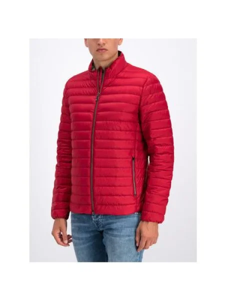 Geox Geacă din puf M Warrens Short Jkt roșu