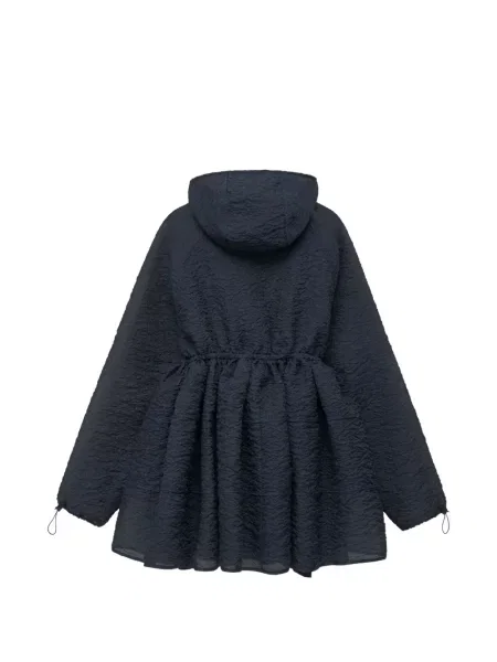 Rochie mini Cecilie Bahnsen cu glugă albastru