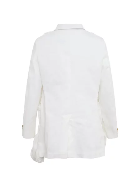 Μπλέιζερ Comme Des Garçons Homme Plus με βολάν λευκό