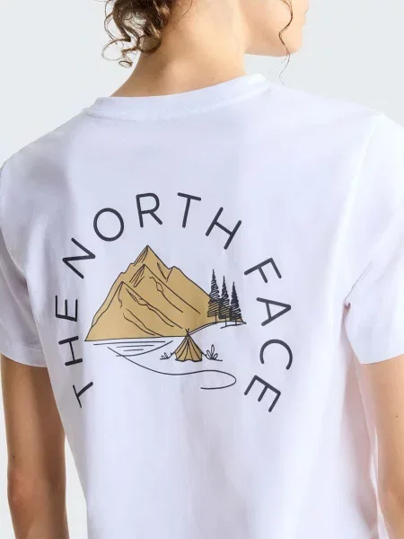 Футболка The North Face белая