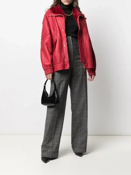 Pantaloni Alberta Ferretti gri