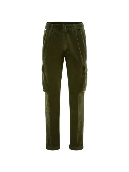 Pantaloni cargo 04651 / A Trip In A Bag verde