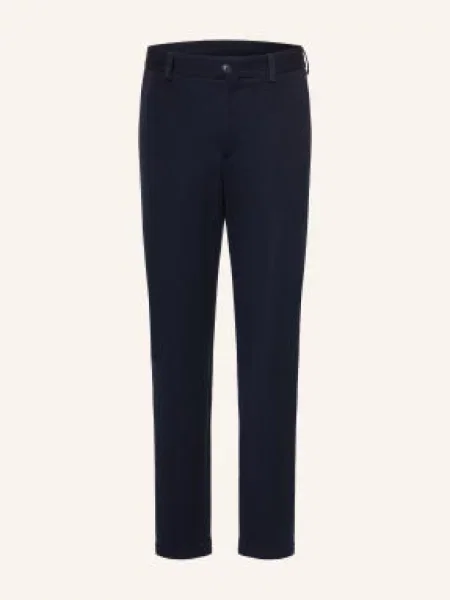 Boss Oblekové Kalhoty Perin Tapered Fit dark blue modré