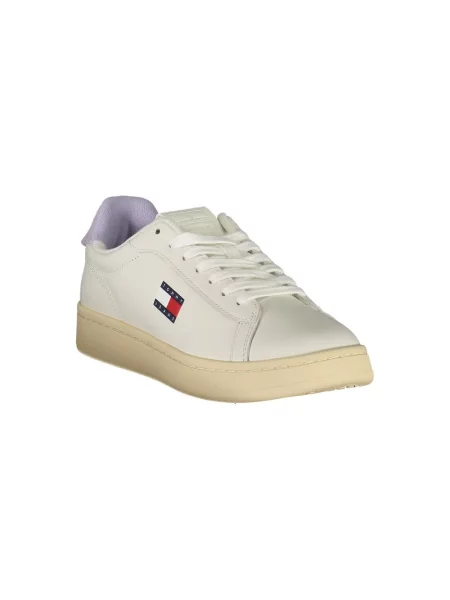 Trampki Tommy Jeans skórzane białe