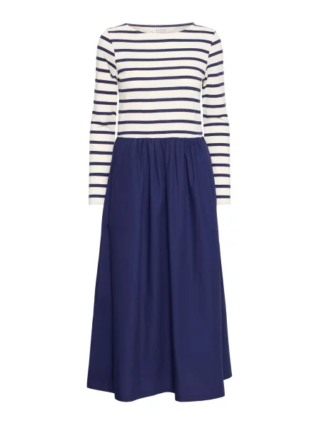 B.young Rochie BYSULAIMA crem / bleumarin