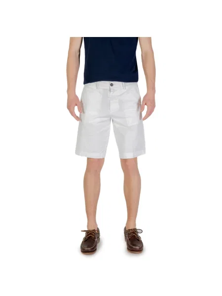 Bermude Borghese alb