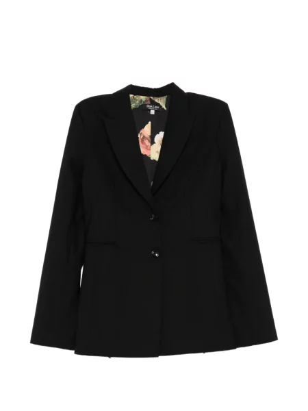 Kołnierzykowy marynarka Blaklace z klapą czarna