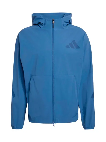 Adidas dukserica na zakopčavanje sa kapuljačom za muškarce x Z.N.E plava