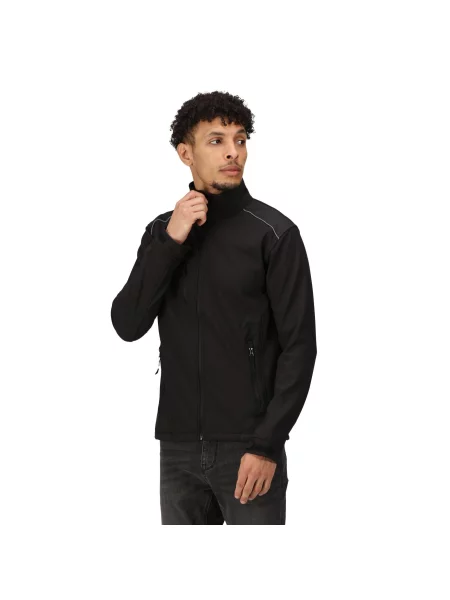 Kurtka Softshellowa Sandstorm Workwear czarna