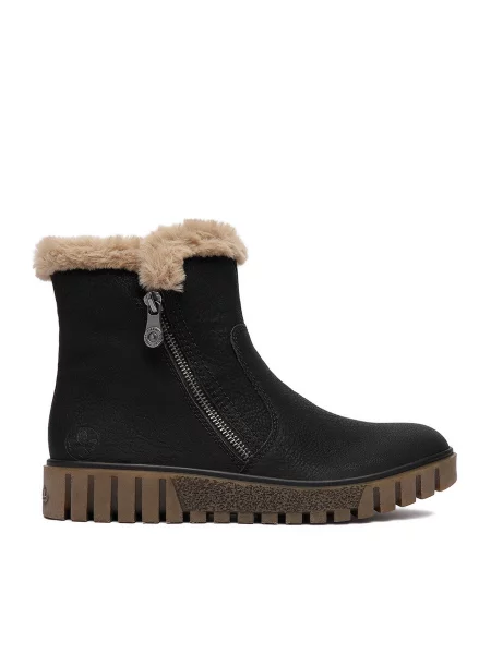 Rieker Botine negru