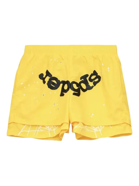 Pantaloni scurți Sp5der galben