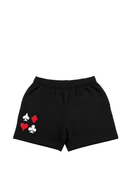 Pantaloni scurți Melt cu imagine negru
