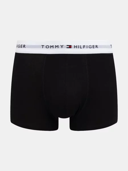 Tommy Hilfiger priliehavé boxerky pánske s elastanom čierna