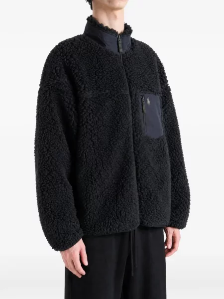 Fleecová bunda Polo Ralph Lauren černá