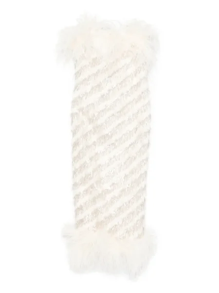 Rochie midi Taller Marmo cu pene