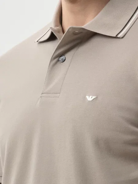 Поло Emporio Armani бежеве