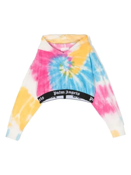 Bluza z kapturem dziecięca Palm Angels różowa