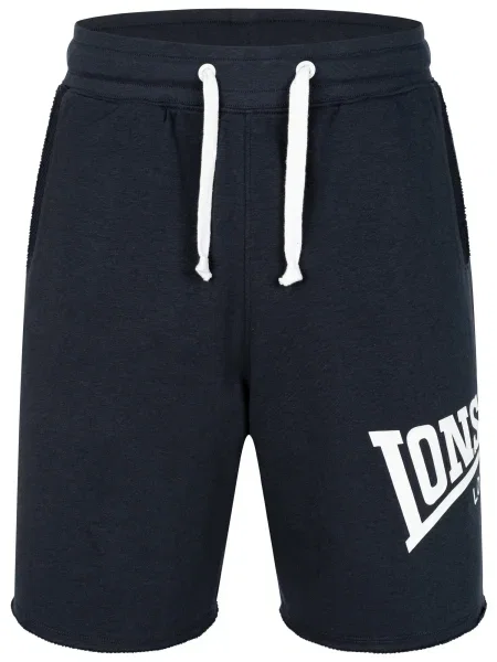 LONSDALE Pantaloni Polbathic bleumarin alb