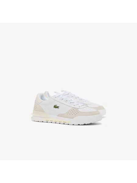 Lacoste Skórzane Sneakersy Slam Break białe